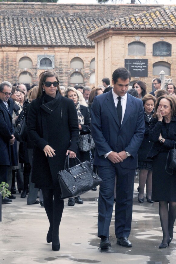 Obsèques de Federico Trenor y Trenor, baron d'Alaquas, le 6 novembre 2012 à Valence.