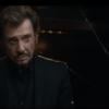 Johnny Hallyday, image du clip de L'Attente (novembre 2012), premier extrait de l'album éponyme, réalisé par Fred Grivois et avec la participation de Zoé Félix.