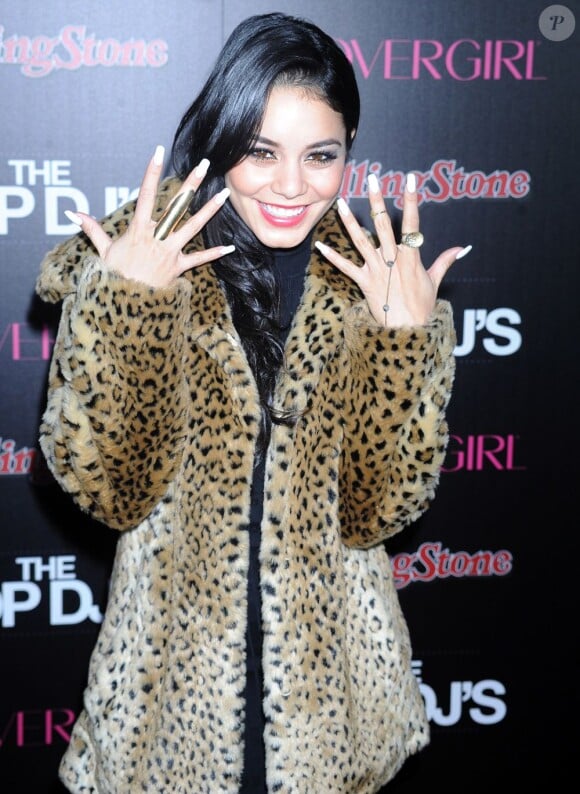 Vanessa Hudgens à la soirée Top DJ's le 7 novembre 2012 à New York.
