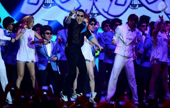 Psy à la soirée des MTV EMA's 2012 à Francfort, le 11 Novembre 2012.