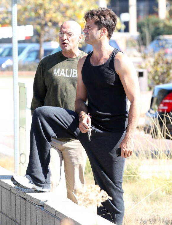 David Charvet appelle la police après une altercation avec un paparazzo à Malibu, le 4 novembre 2012