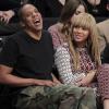 Beyoncé et son mari Jay-Z à New York le 3 novembre 2012.
