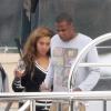 Beyoncé et Jay-Z en vacances sur leur yacht le 4 septembre 2012.