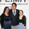Vincent Elbaz, Anne Girouard et Sarah Brannens lors de l'avant premiere de "No limit" à Paris au cinéma Georges V le 13 Novembre 2012.
