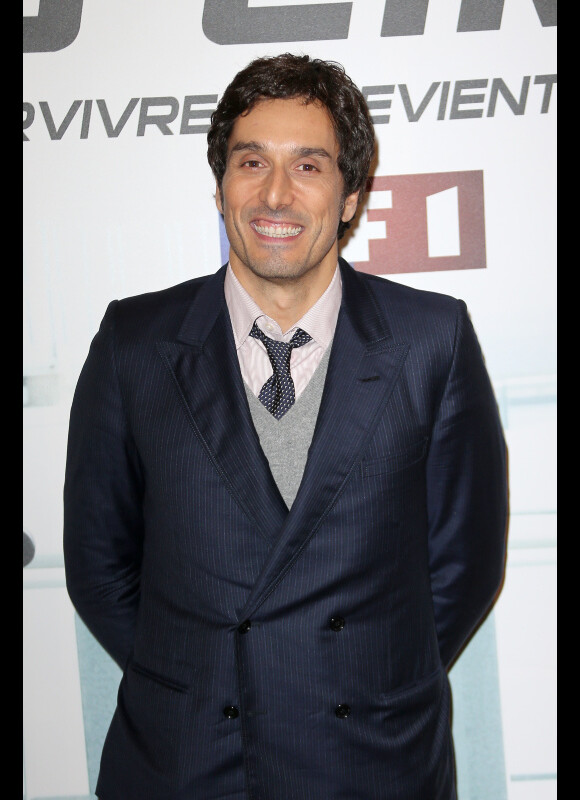 Vincent Elbaz lors de l'avant premiere de "No limit" à Paris au cinéma Georges V le 13 Novembre 2012.