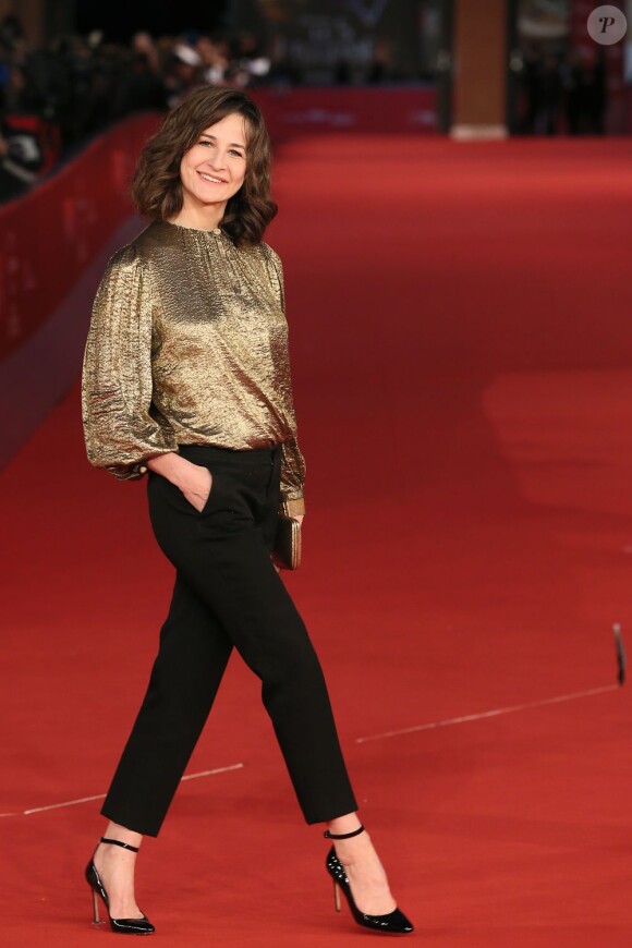 Valérie Lemercier au festival du film de Rome, le 10 novembre 2012.