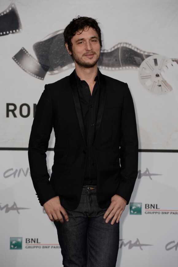 Jérémie Elkaïm au photocall du film Main dans la main lors du festival du film de Rome.