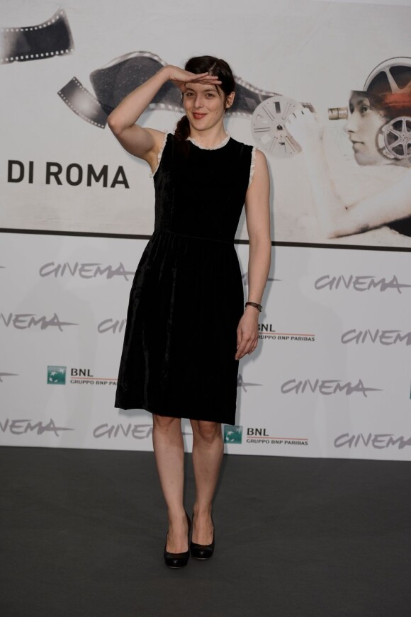 Valérie Donzelli au photocall du film Main dans la main lors du festival du film de Rome.