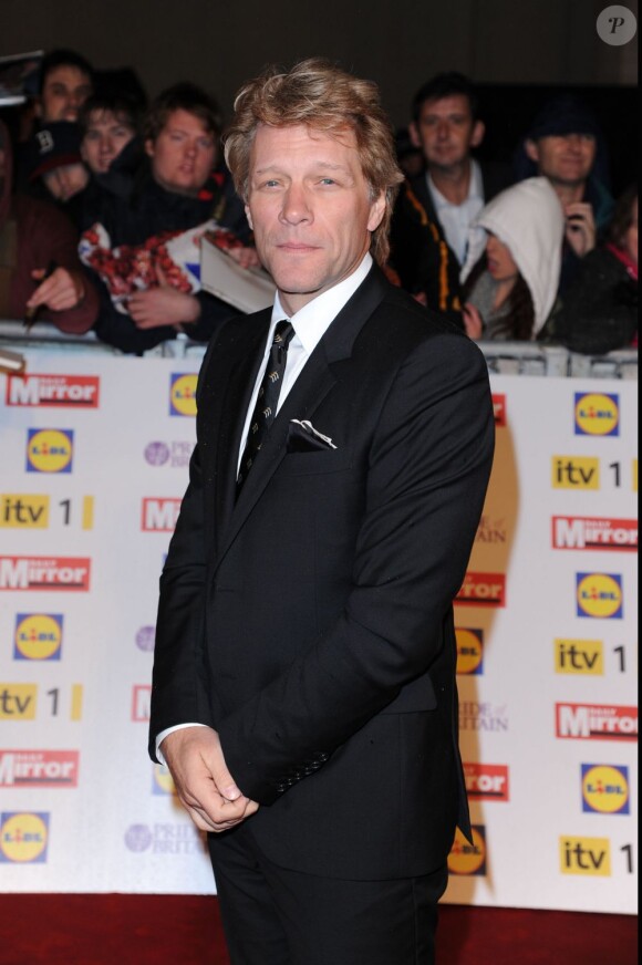 Jon Bon Jovi lors d'une soirée à Londres le 29 octobre 2012.
