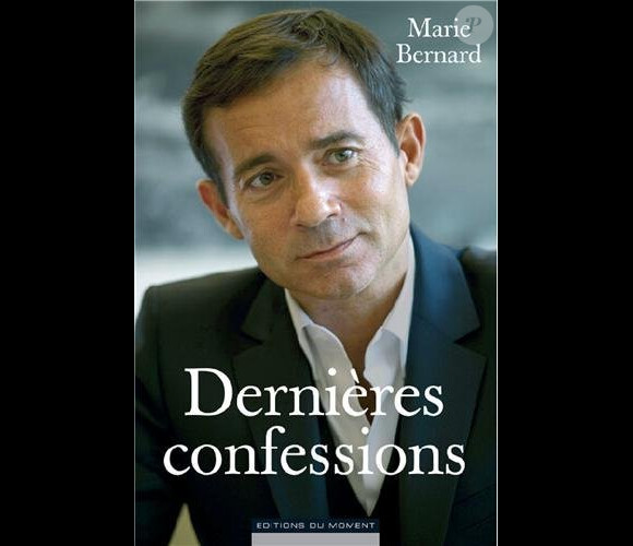Jean-Luc Delarue en couverture de Dernières confessions, de Marie Bernard - Editions du Moment