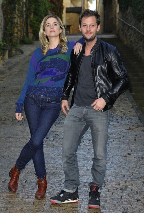Cécile Cassel et Nicolas Duvauchelle présentent le film Comme des frères lors du 21eme festival du film de Sarlat, le 16 novembre 2012.
