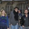 Cécile Cassel, Nicolas Duvauchelle et Hugo Gélin présentent le film Comme des frères lors du 21eme festival du film de Sarlat, le 16 novembre 2012.