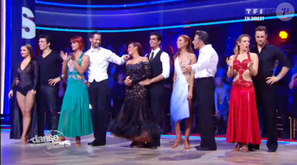 Septième prime time de "Danse avec les stars 3", sur TF1, le 17 novembre 2012. Les candidats encore en lice au grand complet !