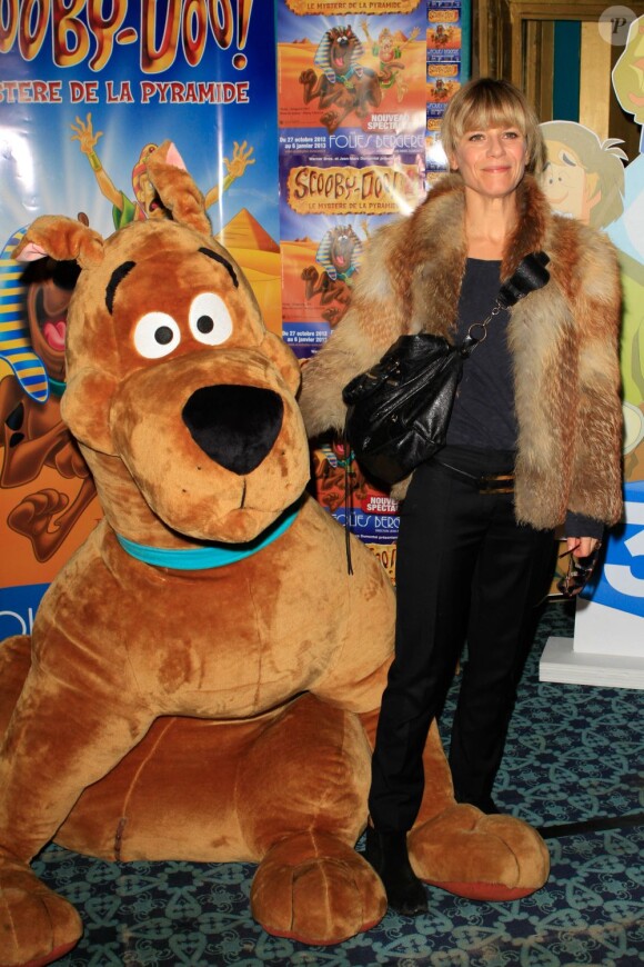 Marina Foïs lors de l'avant-première de Scooby Doo 2 aux Folies Bergère à Paris le 18 novembre 2012