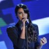 Shy'm sur le plateau de Vivement Dimanche le 26 septembre 2012.