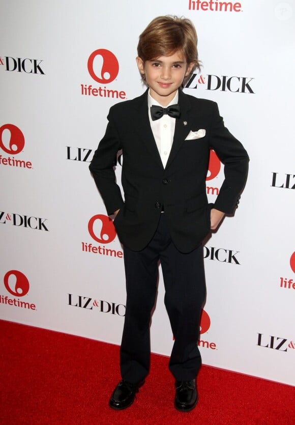 Trevor Thompson à l'avant-première du téléfilm Liz & Dick à Beverly Hills, le 20 novembre 2012.