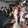 Lindsay Lohan répond à la presse à l'avant-première du téléfilm Liz & Dick à Beverly Hills, le 20 novembre 2012.