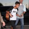 Jaden Smith arrive à l'aéroport de Los Angeles direction Hawaï le 19 novembre 2012.