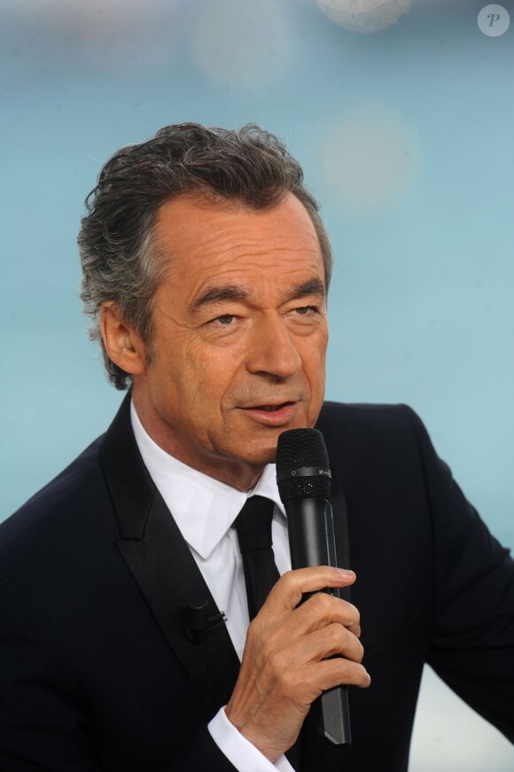 Michel Denisot à Cannes, le 16 mai 2012.