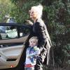 Gwen Stefani et son fils Zuma à Beverly Hills, le 21 novembre 2012.