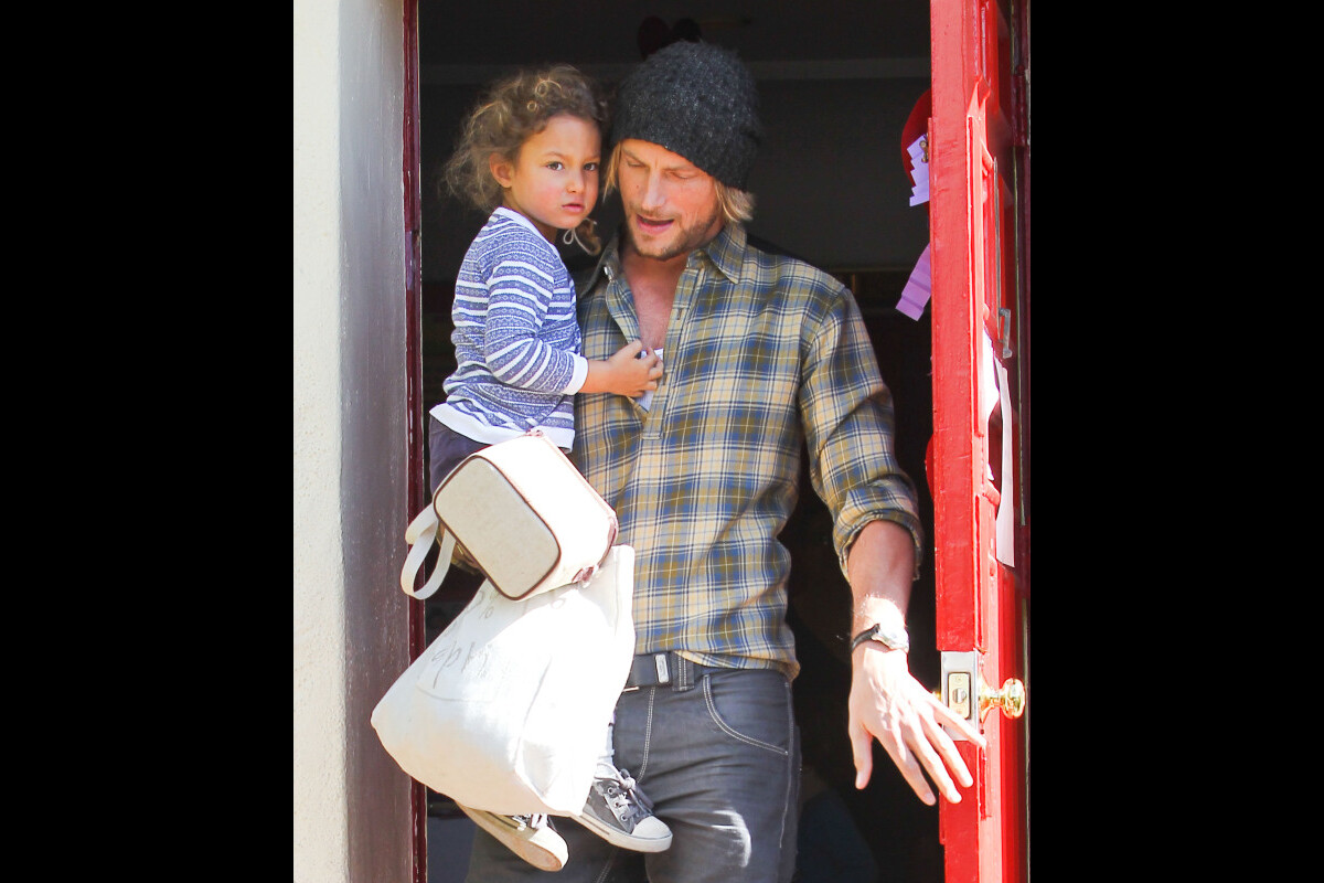 Vidéo Gabriel Aubry Et Son Adorable Nahla Le 3 Février 2012 à Los