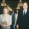 Jacques Chirac et Catherine Deneuve à Paris le 23 juin 1977.