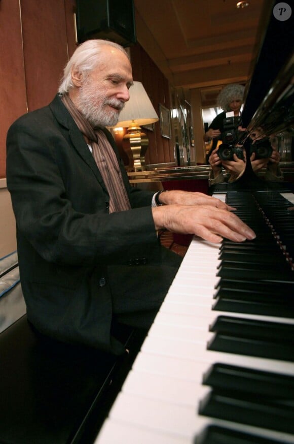 Georges Moustaki le 20 avril 2007.