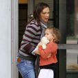 Jennifer Garner et Ben Affleck vont chercher leurs fille Seraphina et Violet à leur cours de karaté, à Brentwood, le 30 novembre 2012
