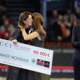 Princess Caroline of Hannover attends the closing ceremony at the end of the 'Style and Competition Price' for Amade Association at the Gucci Masters International Jumping Competition in Villepinte, North of Paris, France on December 1, 2012. Photo by Guibbaud/Kis Derdei/ABACAPRESS.COM01/12/2012 - Villepinte