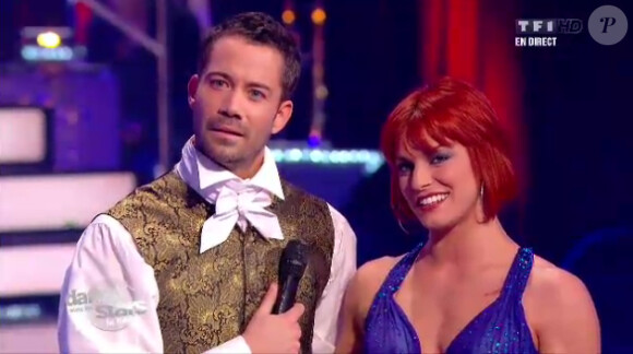 Emmanuel Moire et Fauve lors de la finale de Danse avec les Stars 3, samedi 1er décembre 2012 sur TF1