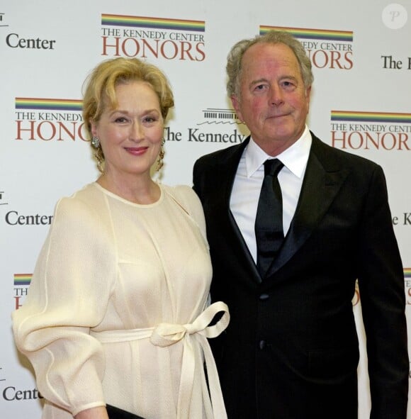 Meryl Streep et Don Gummer lors de la cérémonie de remise d'honneurs au Kennedy Center à Washington le 1er décembre 2012