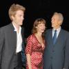 Kyle Eastwood, Alison Eastwood avec leur père Clint Eastwood à Los Angeles en octobre 2006