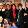 Nagui, Catherine Laborde et Marcel Amont assistent à la soirée de lancement de l'opération les Pères Noel Verts à Paris le 3 décembre 2012.