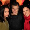 Nagui, Sophia Aram et Isabelle Alonso assistent à la soirée de lancement de l'opération les Pères Noel Verts à Paris le 3 décembre 2012.