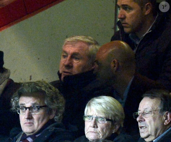 Luis Fernandez durant le match du PSG contre le FC Porto au Parc des Princes à Paris, le 4 dédembre 2012.