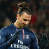 Zlatan Ibrahimovic durant le match du PSG contre le FC Porto au Parc des Princes à Paris, le 4 dédembre 2012.