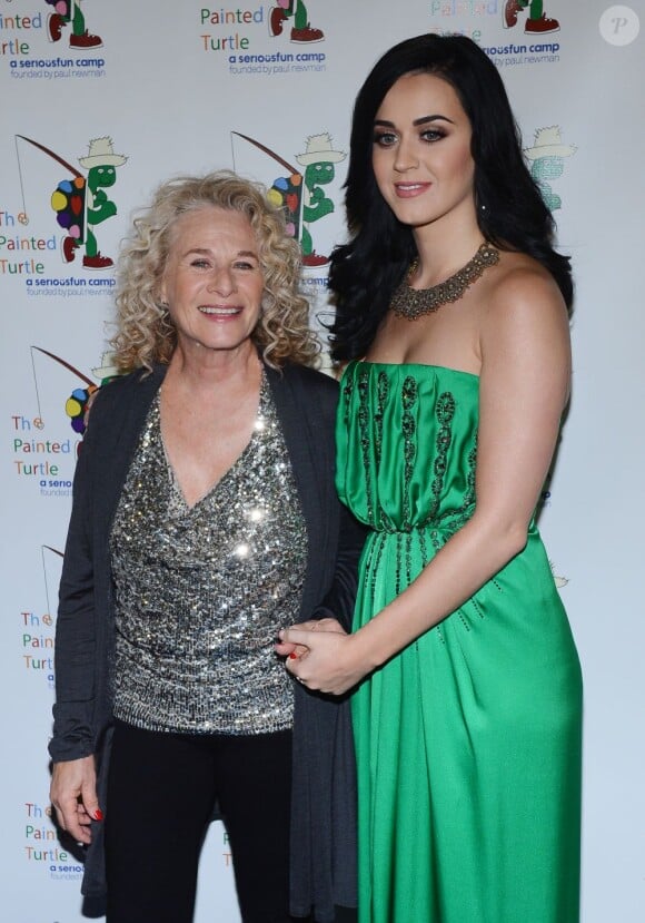 Carole King et Katy Perry le 4 décembre 2012 à Los Angeles.