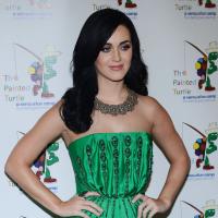 Katy Perry : Chic et glamour en vert pour un concert hommage
