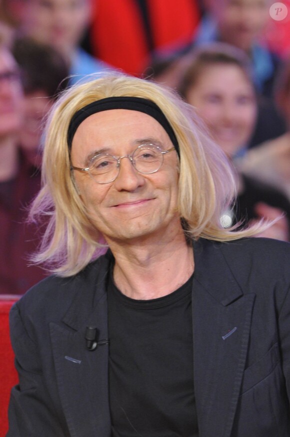 Philippe Geluck lors de l'enregistrement de l'émission Vivement Dimanche à  Paris le 5 décembre 2012 - diffusion sur France 2 le 9 décembre 2012