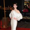 Anne Hathaway arrive à la première londonienne du film Les Misérables, le 5 décembre 2012.