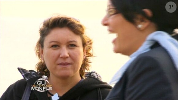 Coralie à Nice dans Qui veut épouser mon fils ?, saison 2, sur TF1 le vendredi 7 septembre 2012