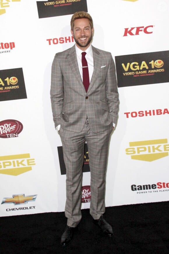 Zachary Levi aux Spike TV "Video Game Awards". Culver City, Los Angeles, le 7 décembre 2012.