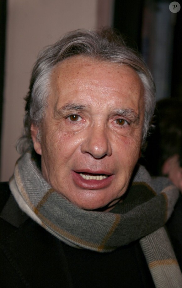 Michel Sardou à Paris, le 29 janvier 2007.