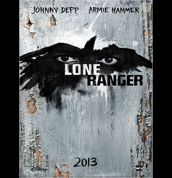 Affiche officielle du film Lone Ranger.
