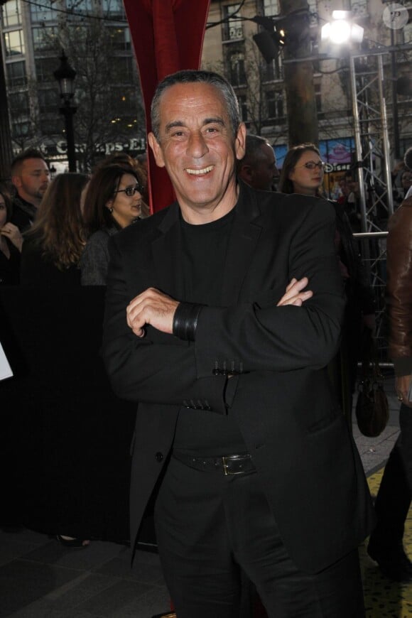 Thierry Ardisson lors de l'avant-première du film Sur La Piste Du Marsupilami à Paris. Le 26 mars 2012.