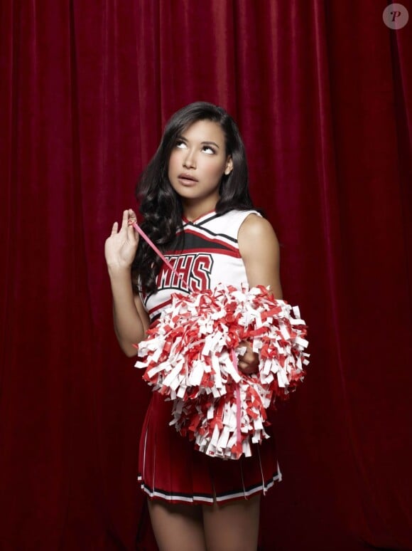 Naya Rivera, interprète de Santana Lopez dans la série Glee.