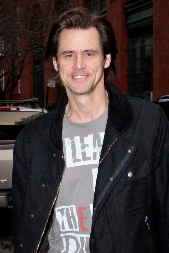 Jim Carrey le 11 février 2012 à New York.