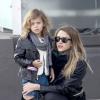 Jessica Alba et sa fille Honor dans un style identique à Los Angeles le 13 décembre 2012