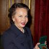 Leslie Caron reçoit la médaille Grand Vermeil de la Ville de Paris, le 14 décembre 2012.