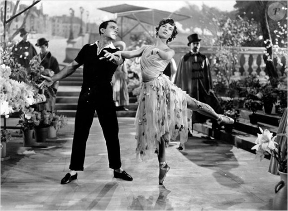 Leslie Caron et Gene Kelly dans Un Américain à Paris, de Vincente Minnelli, 1951.